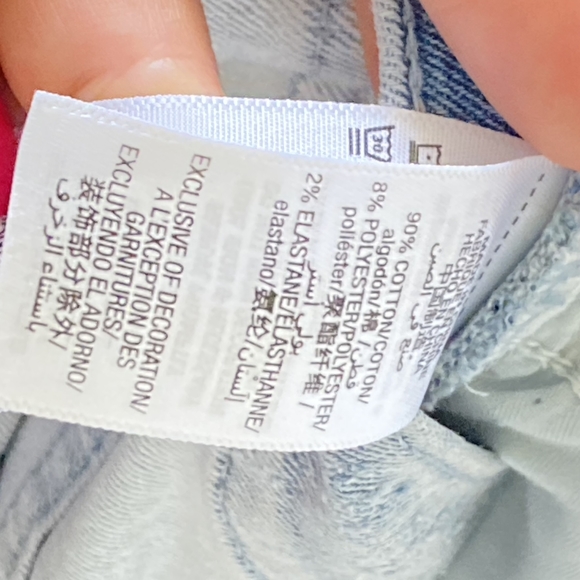 Juicy Couture Women's Distressed Denim Blue Jeans, Size 8 - Effortless Cool - Picture 7 of 15